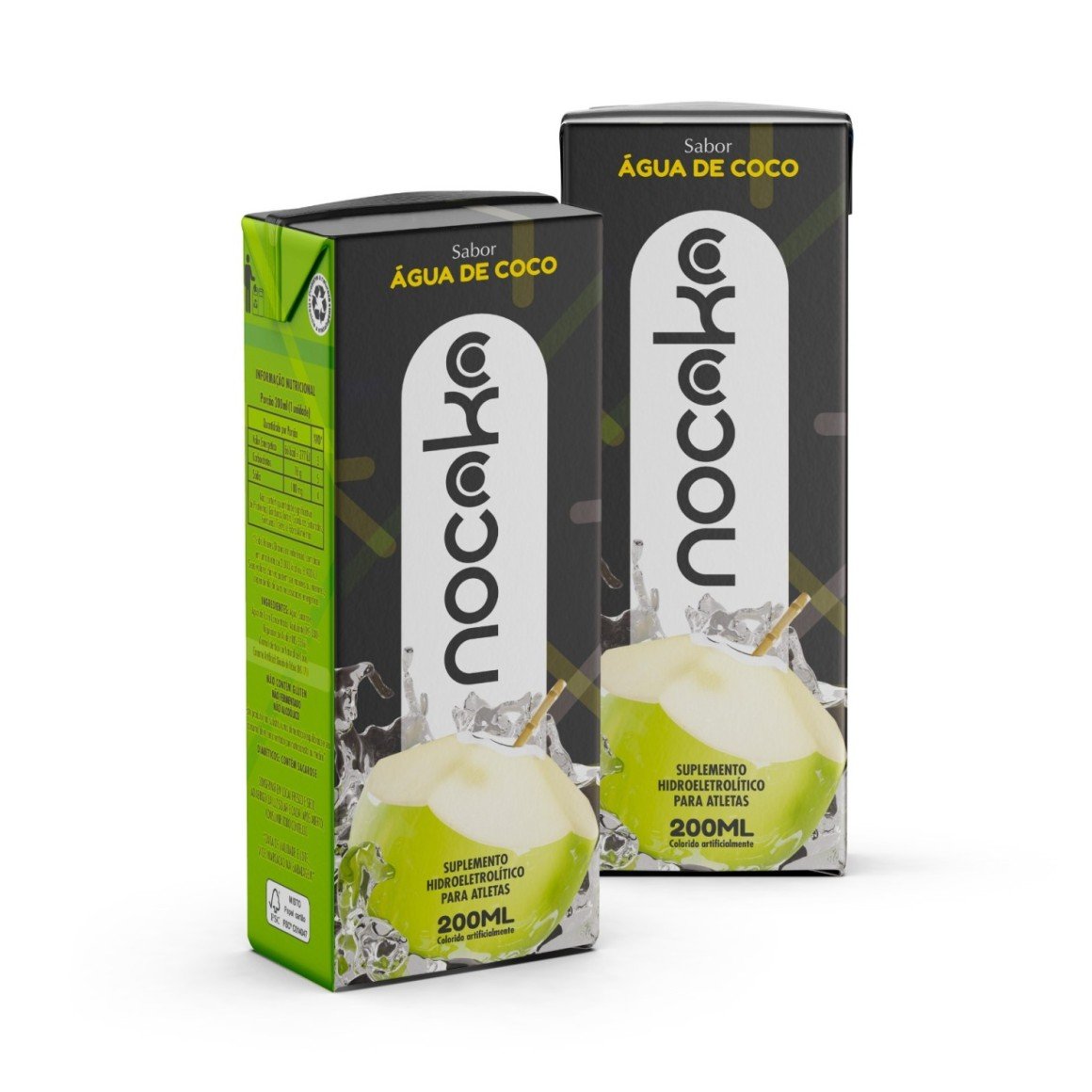 SUPLEMENTO ALIMENTAR NOCOKO AGUA DE COCO 27X200ML