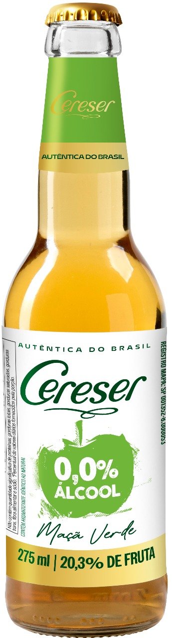 BEB GASEIF CERESER MACA VERDE S/ALCOOL 24X275ML