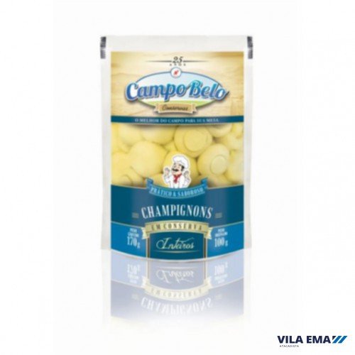 COGUMELO INTEIRO EM CONSERVA CAMPO BELO SACHE 30X100G
