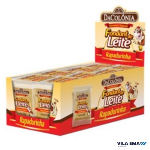 5013 FONDANT DE LEITE RAPADURINHA DACOLONIA 9 X 846G (DSP 48 UNID)