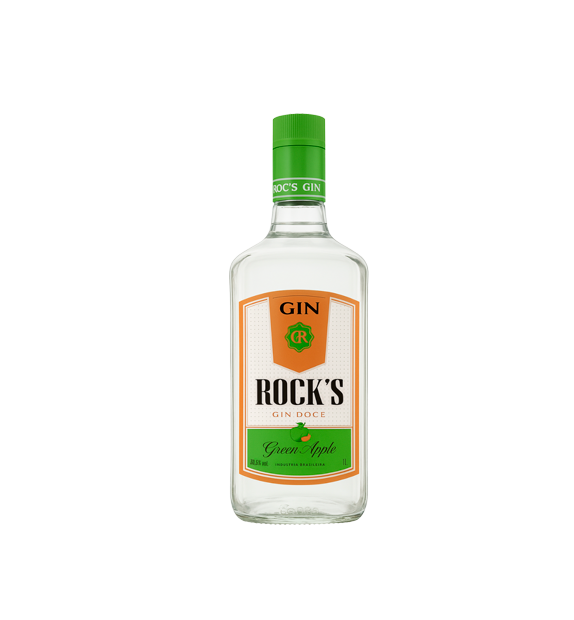 GIN ROCKS GREEN APPLE 6X1L