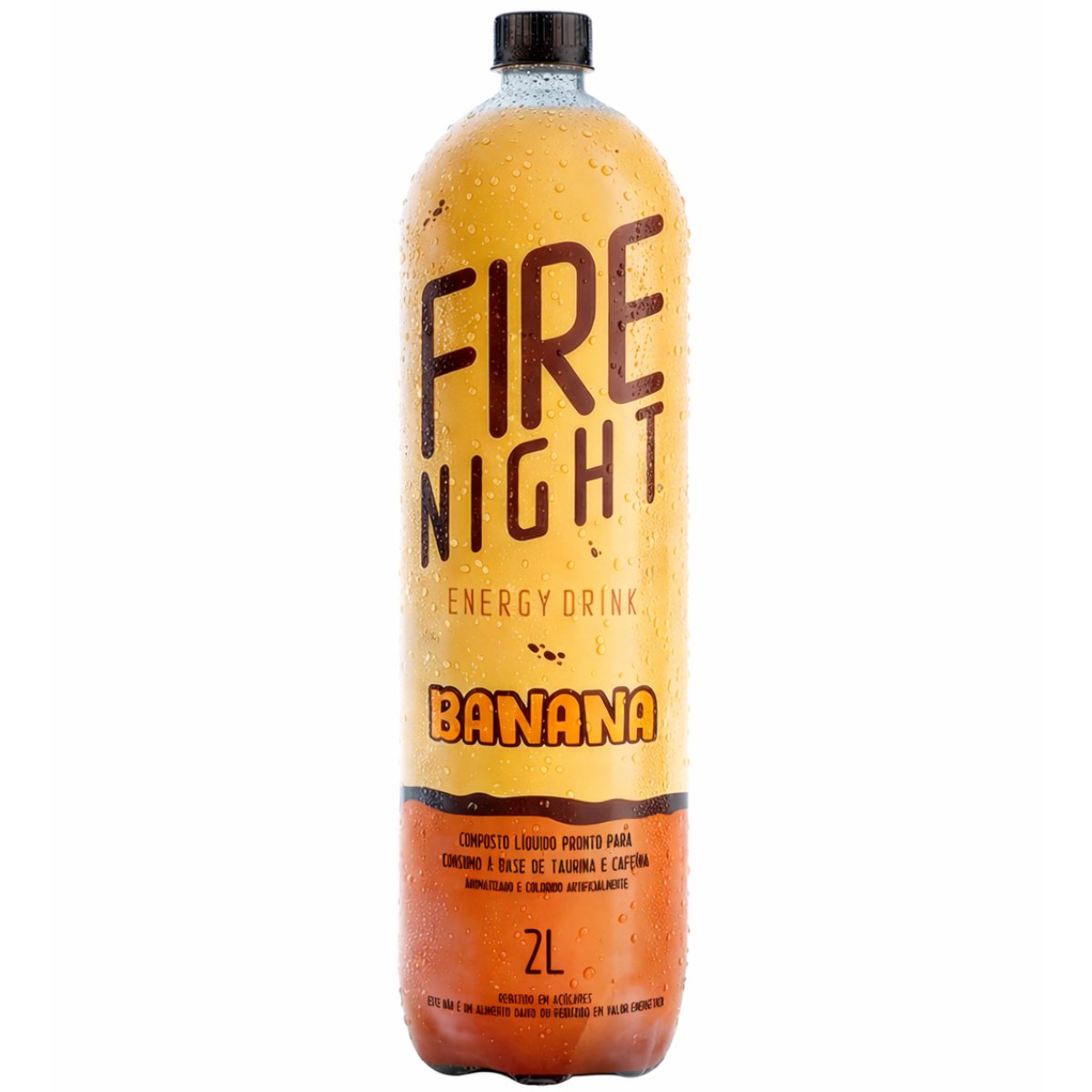 Energético Fire Night Sabor Banana 6x2L