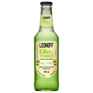 Gin Tônica Leonoff Maçã Verde 6x275ml
