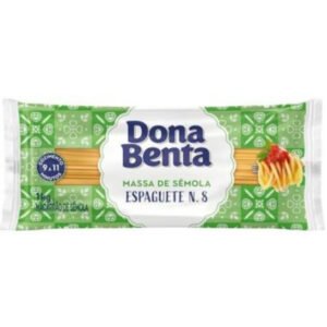 MACARRAO ESPAGUETE SEMOLA DONA BENTA 12X1KG