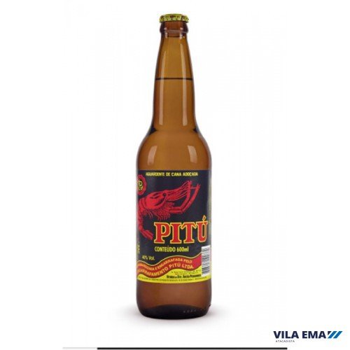 AGUARDENTE PITU PAPELAO 12X600ML