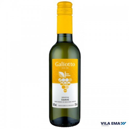 VINHO GALIOTTO BCO SUAVE 12X375ML