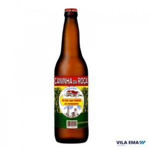 CACHAÇA CANINHA DA ROCA PAPELAO 12X600ML