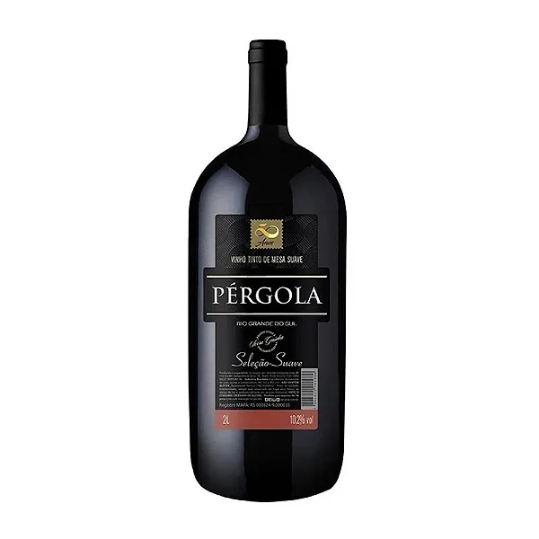 VINHO PERGOLA TINTO SUAVE 6X2L