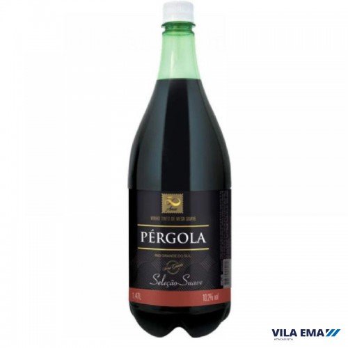 VINHO PERGOLA TINTO SUAVE PET 6X1,45L