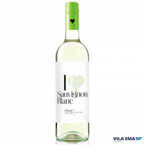 VINHO FINO BCO DEMI SEC I HEART SAUV BLANC 6X750ML