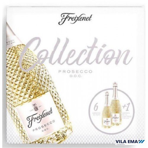 KIT FREIXENET COLLECTION PROSECCO DOC 6X750ML + 1X1,5L