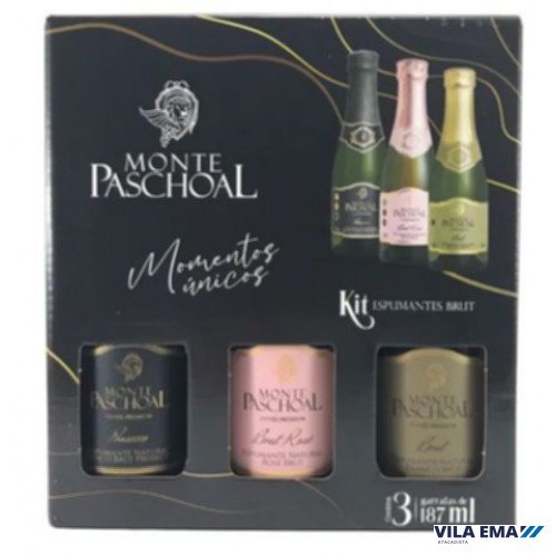 214 KIT ESP M PASCHOAL BRUT 3X187ML (CX 4)