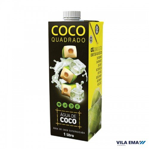 AGUA DE COCO COCO QUADRADO 12X1L