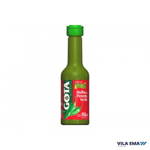 MOLHO DE PIMENTA VERDE GOTA MARATA 24X150ML