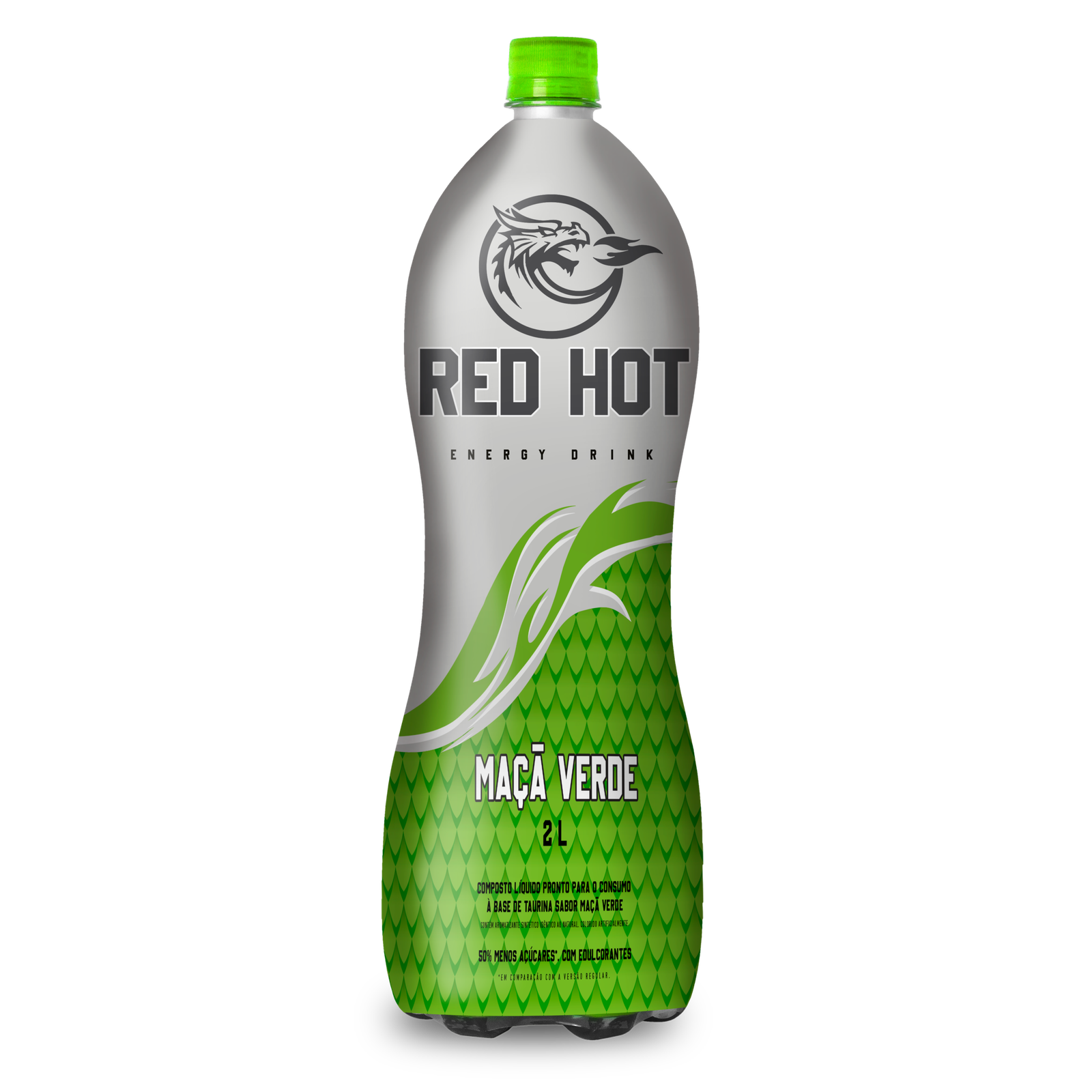 ENERGETICO RED HOT MACA VERDE PET 6X2L