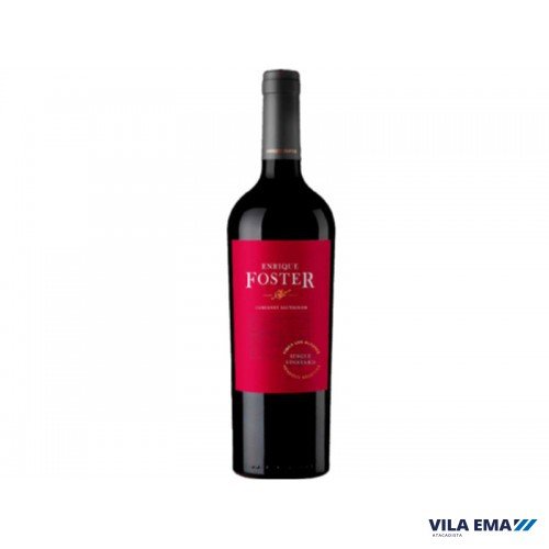 VINHO ARGENTINO ENRIQUE FOSTER SINGLE CABERNET SAUVIGNON TINTO VINEYARD LOS ALTEPES 6X750ML
