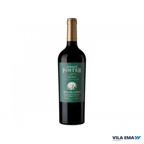 VINHO ARGENTINO ENRIQUE FOSTER SINGLE MALBEC TINTO VINEYARD LOS ALTEPES 6X750ML