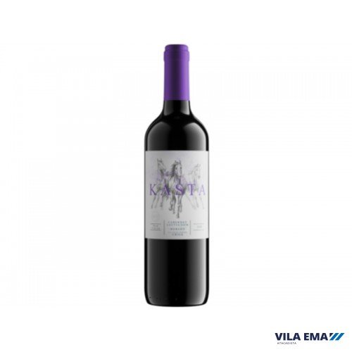 022002-7-1.jpg VINHO CHILE KASTA TINTO CABERNET SAUVIGNON MERLOT 12X750ML