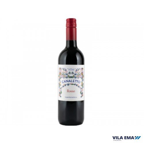 VINHO ITALIANO CANALETTO ROSSO 6X750ML