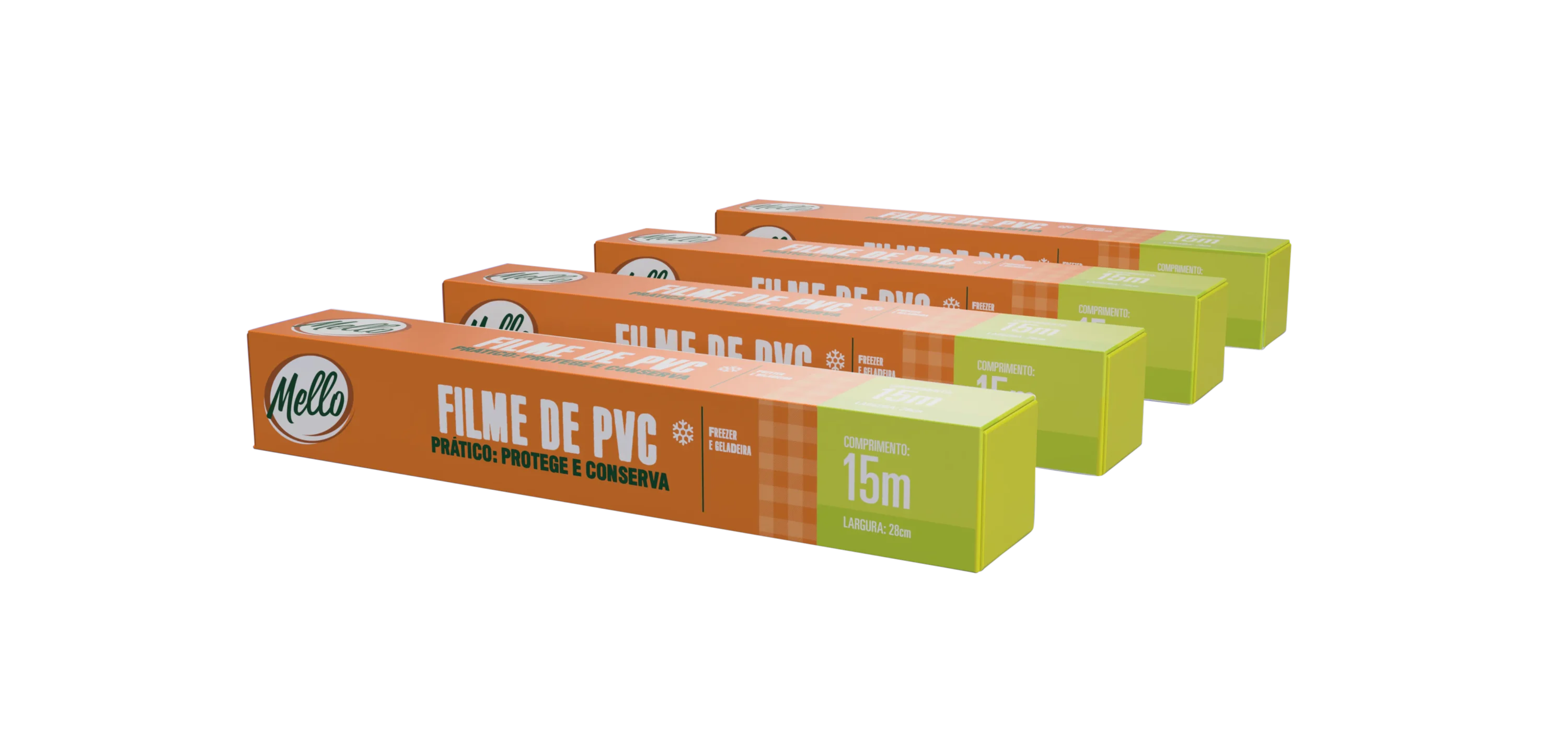 FILME PVC 28CMX15M CX C/25 ROLOS