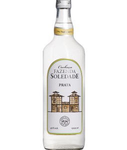 CACHACA FAZENDA SOLEDADE PRATA 6X1L