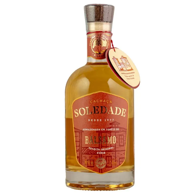 CACHACA SOLEDADE BALSAMO 6X750ML