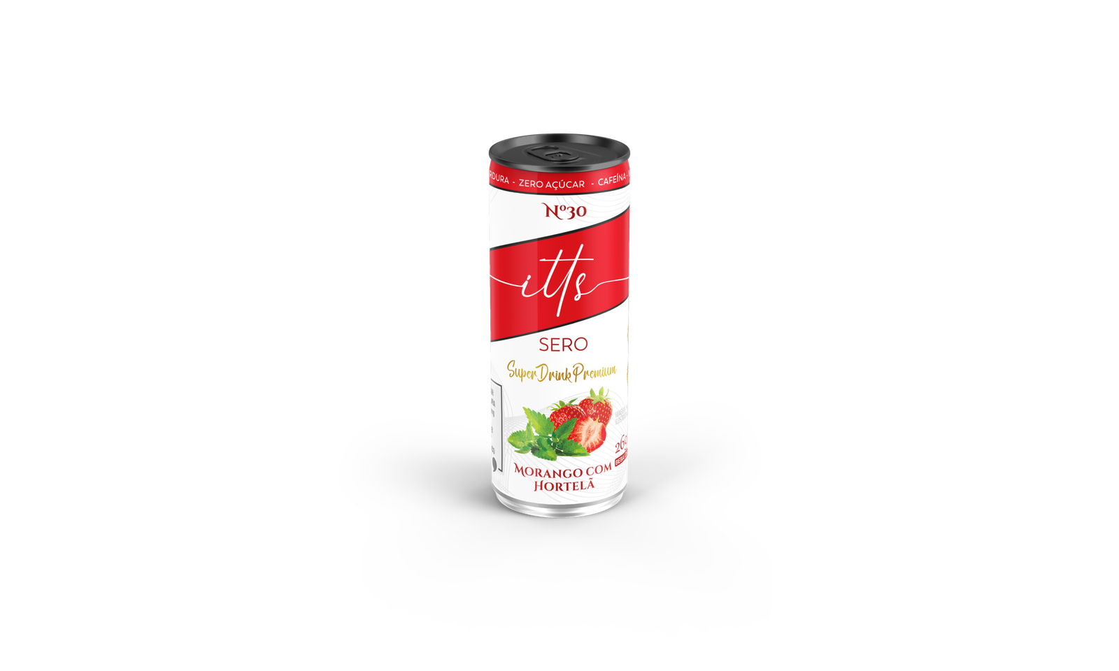 ITTS SERO MORANGO C HORTELA S/ACUCAR 24X269ML