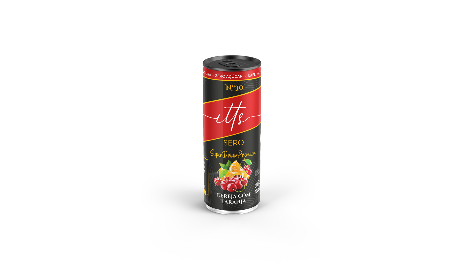ITTS SERO CEREJA COM LARANJA S/ACUCAR 24X269ML