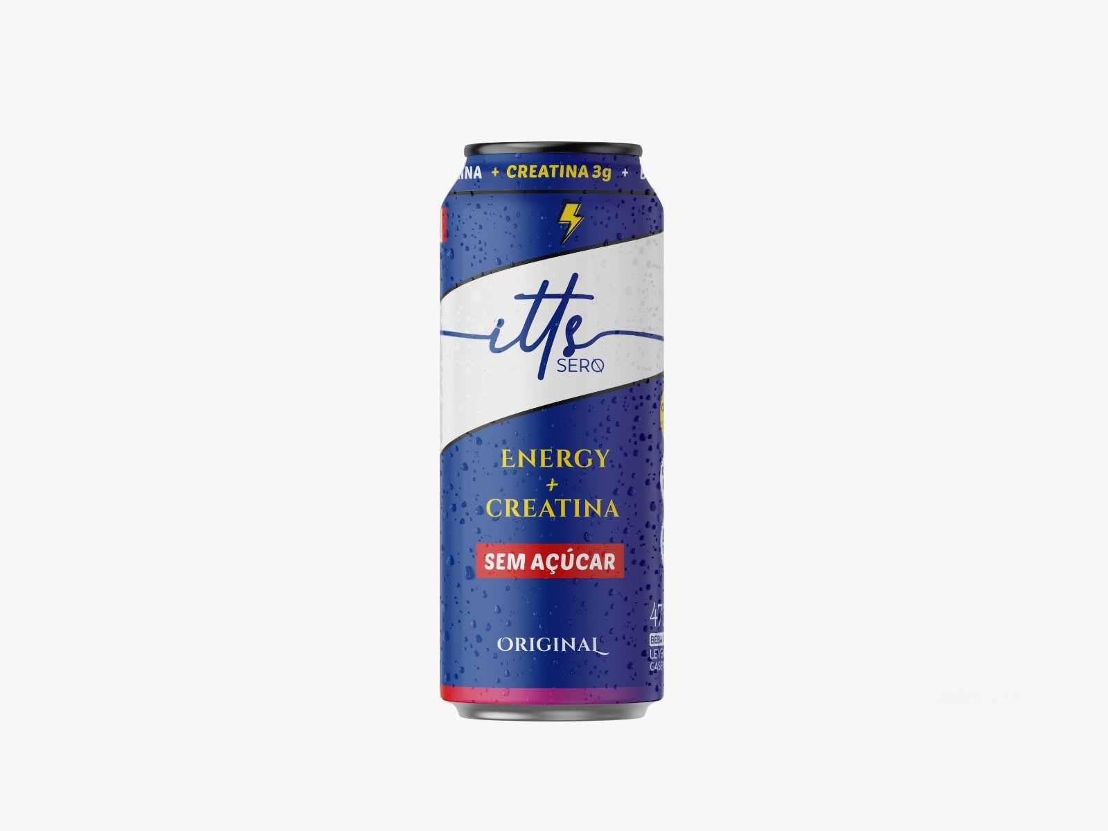 ITTS SERO ENERGY CREATINA ORIGINAL S/ACUCAR12X473ML
