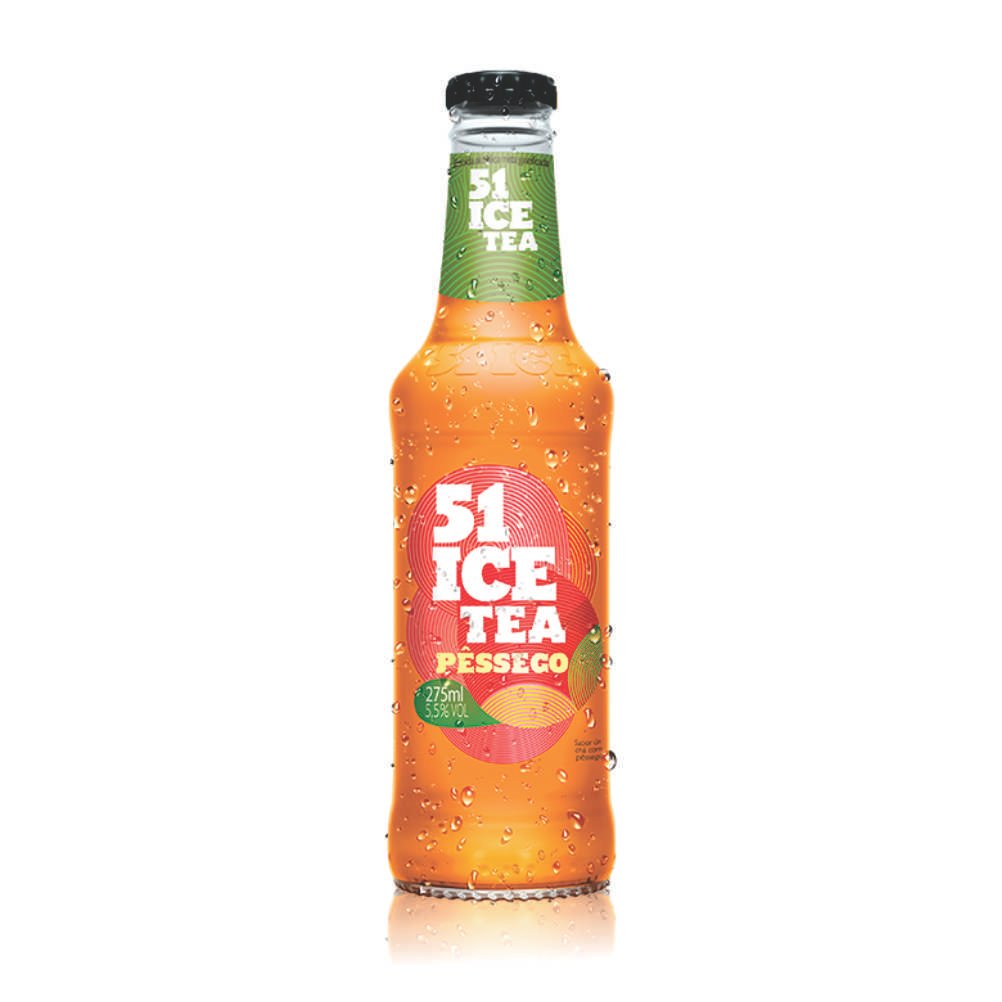ICE 51 CHA COM PESSEGO 24X275ML