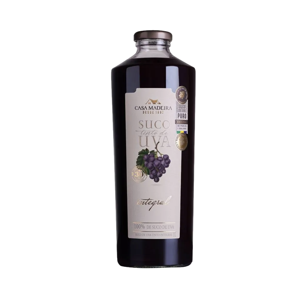 SUCO DE UVA TTO INTEGRAL CASA MADEIRA 6X1L