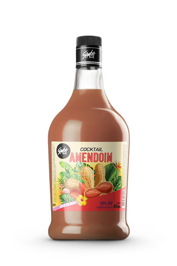COQ ALC SAMBA SUL AMENDOIM 6X870ML