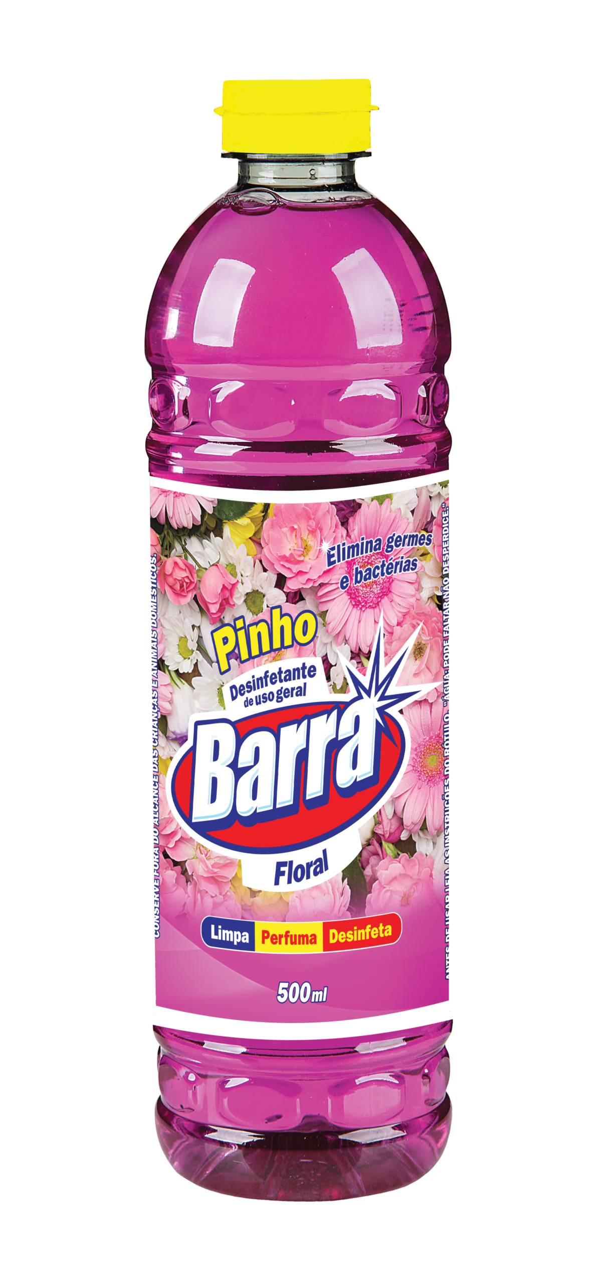 DESINFETANTE BARRA PINHO FLORAL 12X500ML