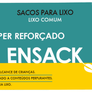 022435-9.png SACO LIXO PRETO ENSACK REFORÇADO 15L 39X58CM- ROLO 30 SACOS