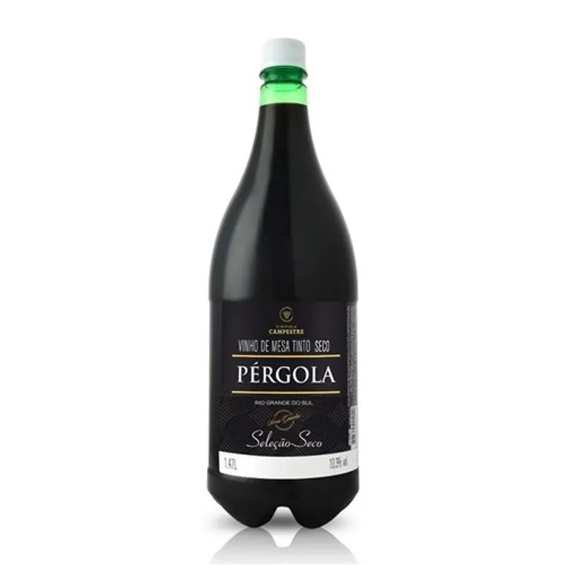 VINHO PERGOLA TINTO SECO PET 6X1,45L