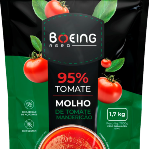 MOLHO DE TOMATE BOEING MANJERICÃO 8X1,7KG