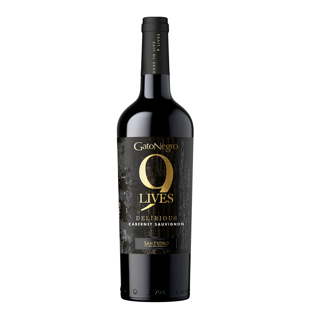 V GATO NEGRO TTO 9 LIVES RESERVA CAB SAUV 12X750ML