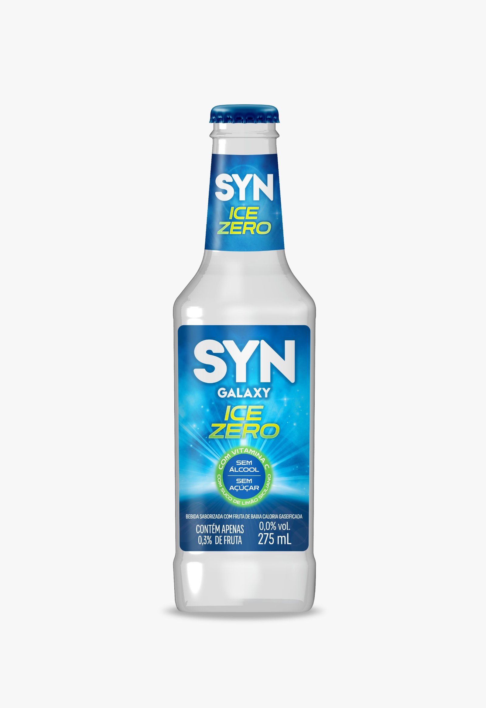 BEB BAIXA CALORIA SYN ICE GALAXY LIMÃO 24X275ML