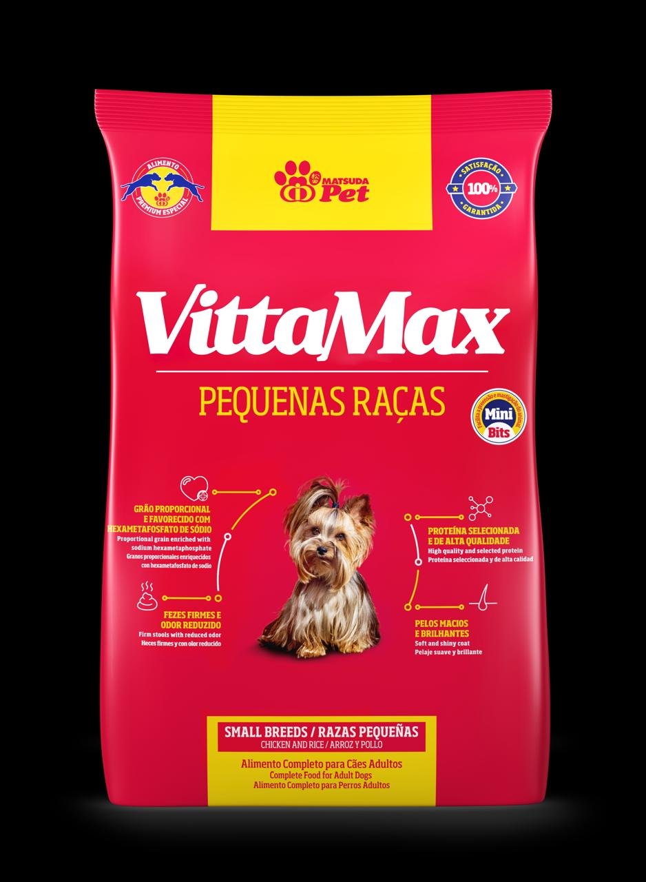 VITTAMAX FILHOTE PEQUENAS RAÇAS 10X1KG
