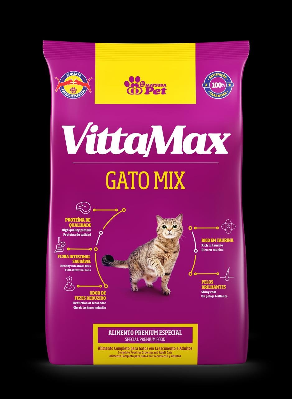 VITTAMAX GATO MIX 6X3KG