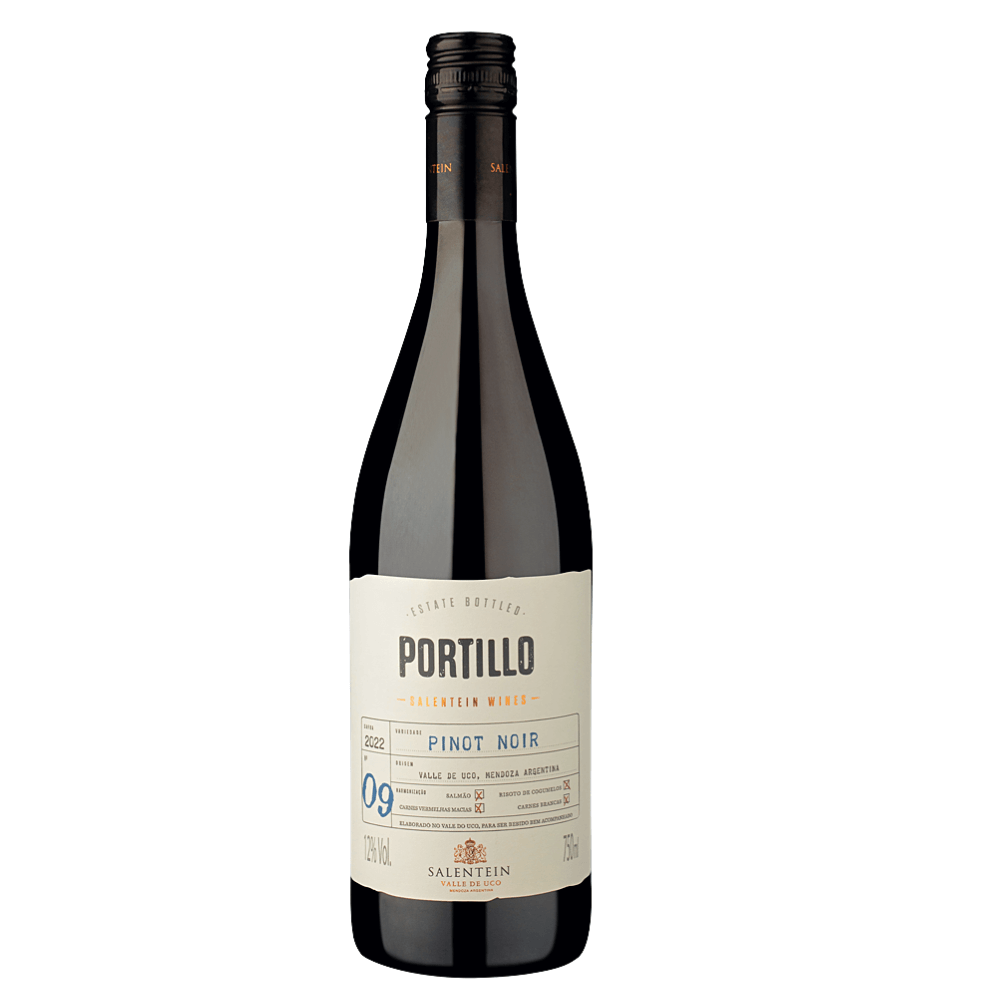 VINHO PORTILLO VALLE DE UCO PINOT NOIR 6X750ML