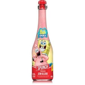 SPUNCH BOB ESPONJA MORANGO S/ALCOOL 12X660ML