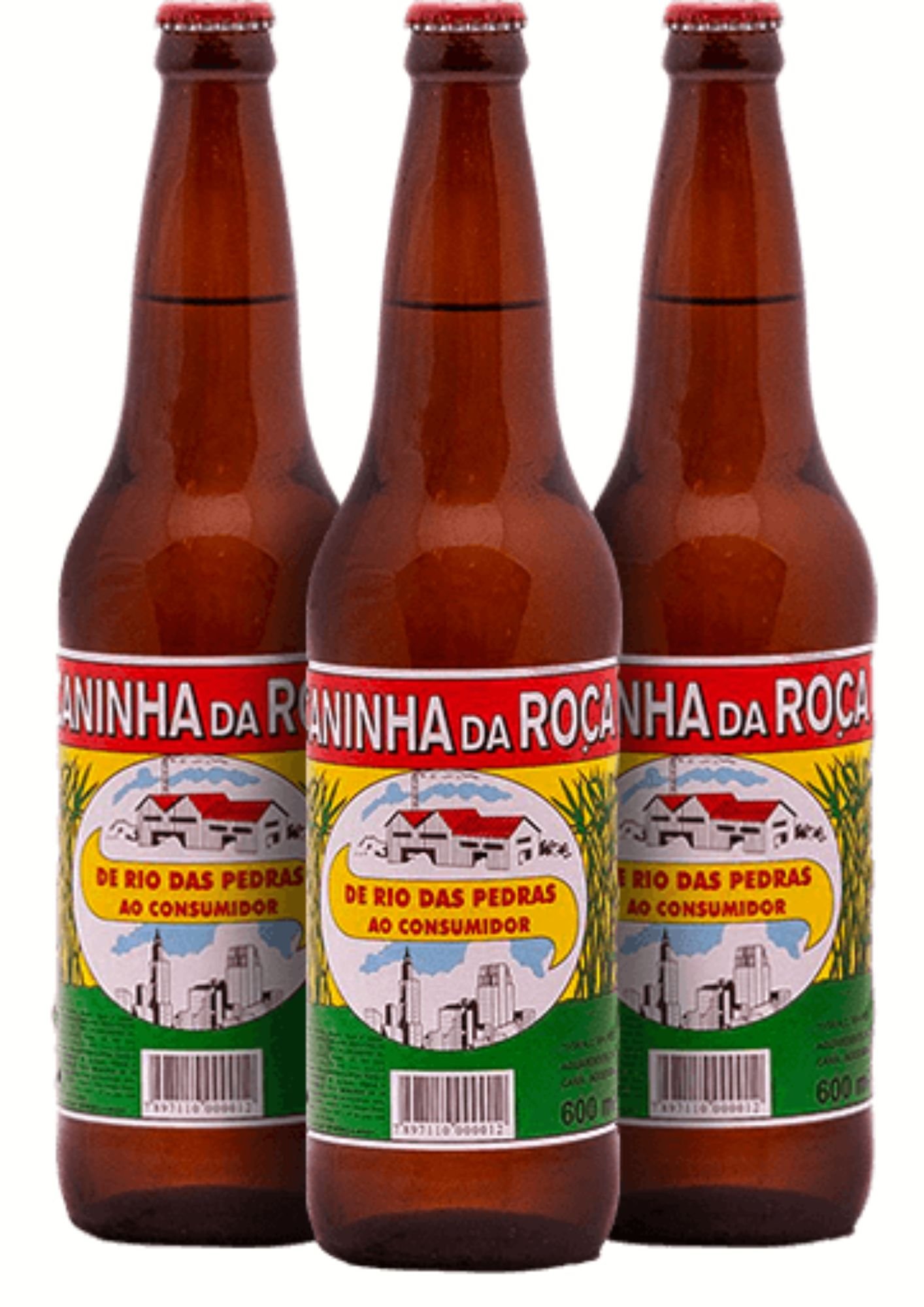 CACHACA CANINHA DA ROCA RETORNAVEL 24X600ML