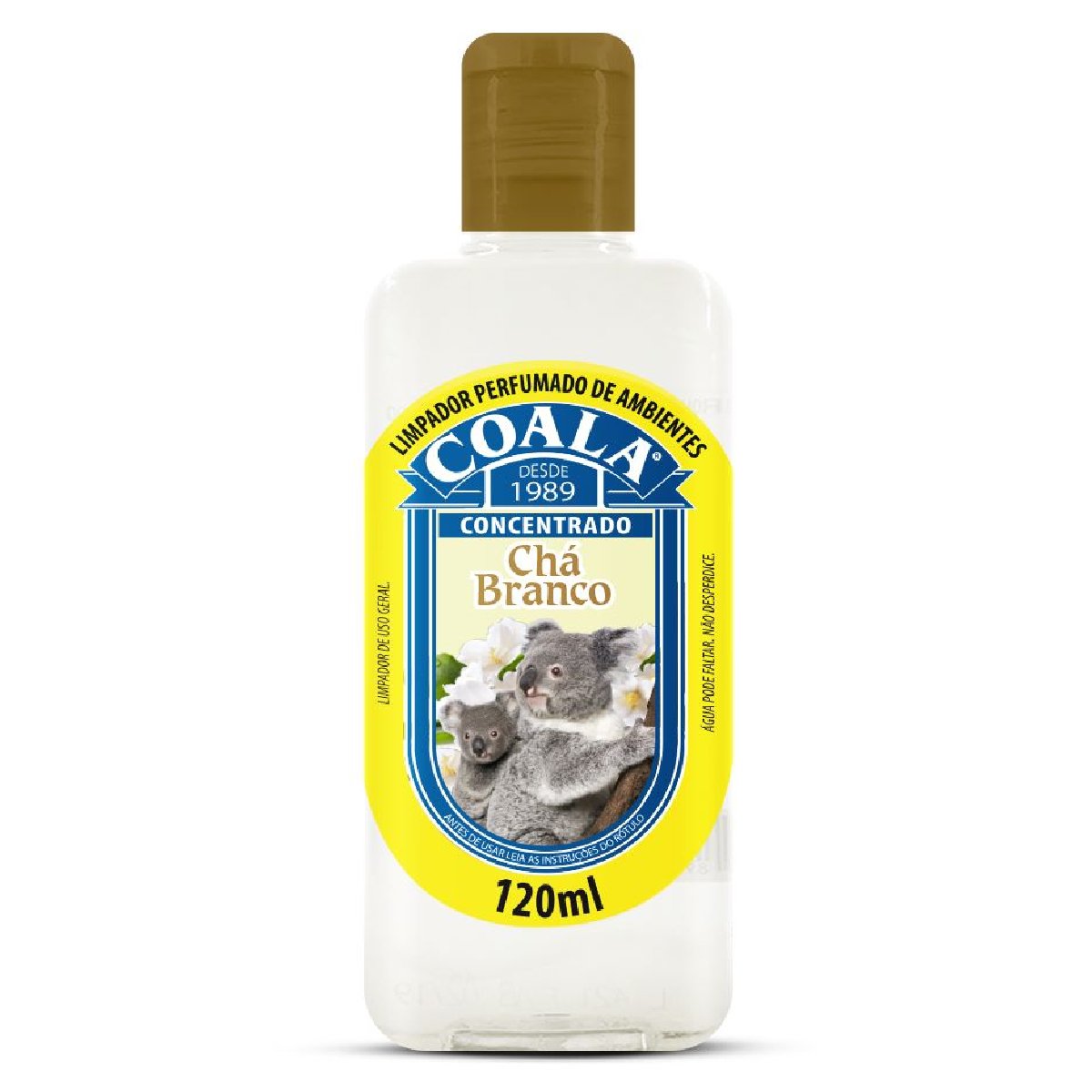ESSENCIA LIMP CONC COALA CHA BRANCO 24X120ML