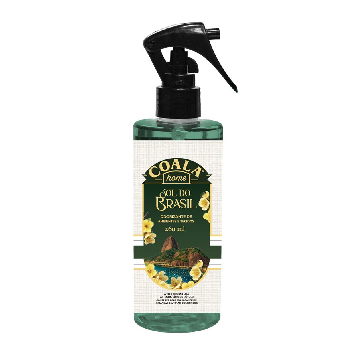 ODORIZANTE DE AMBIENTES E TECIDOS COALA SOL DO BRASIL 6X260ML