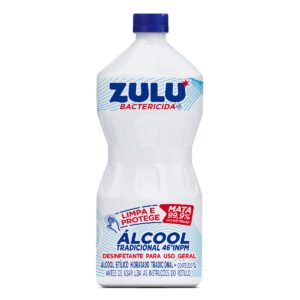 470 ALCOOL LIQ ZULU BACTERICIDA 46 INPM TRADICIONAL 12X1L