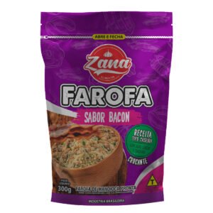 FAROFA CROCANTE ZANA BACON 18X300G