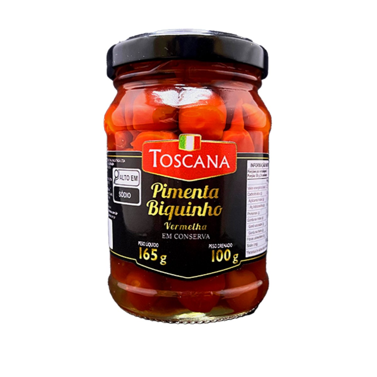PIMENTA BICO VERMELHA TOSCANA 12X100G