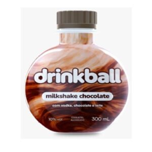 DRINKBALL MILKSHAKE CHOCOLATE 24X300ML