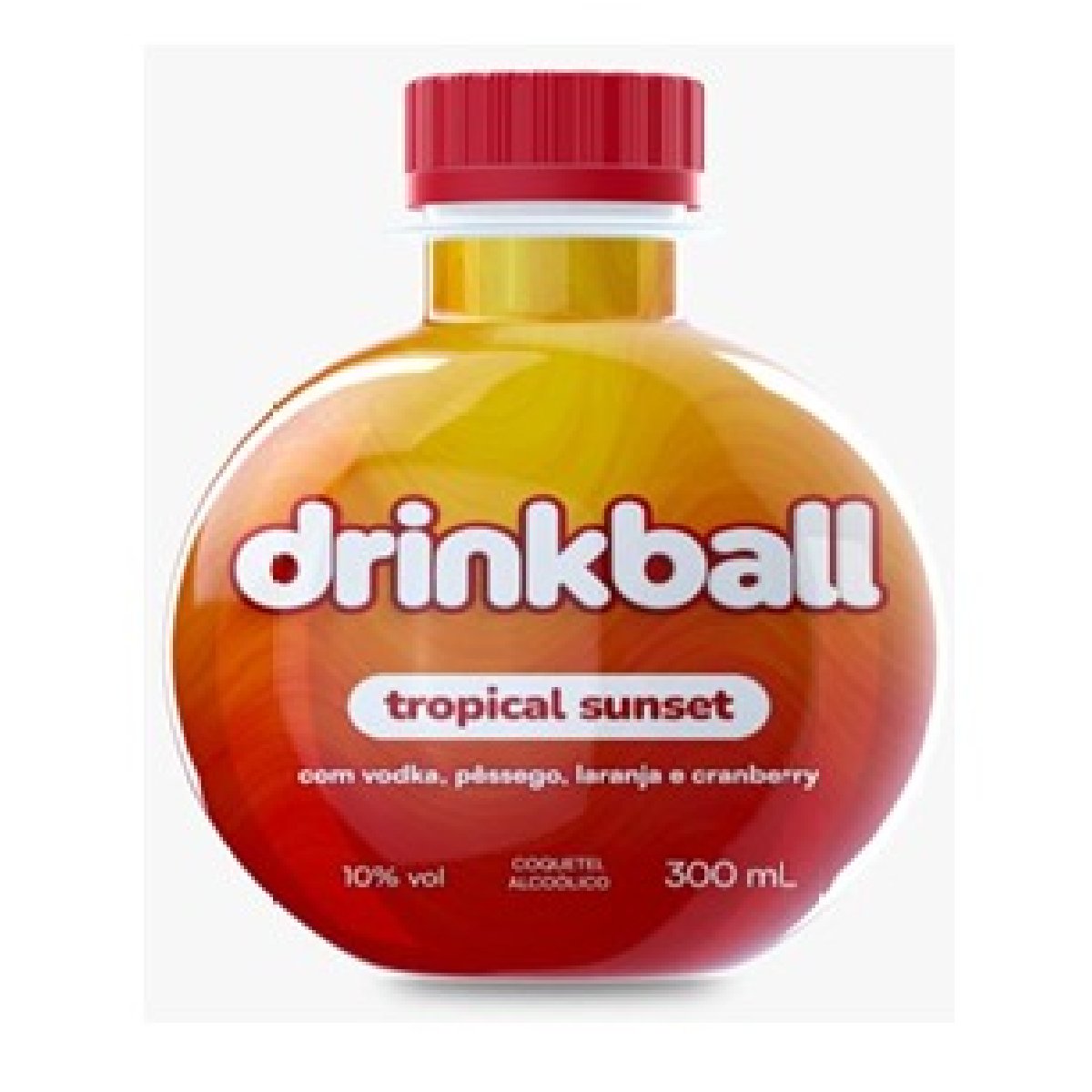 DRINKBALL TROPICAL SUNSET 24X300ML